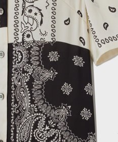 GRACE CONTINENTAL バンダナプリントシャツドレス