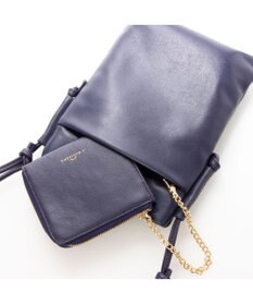 LA BAGAGERIE ミニ財布付き サイドノットショルダー