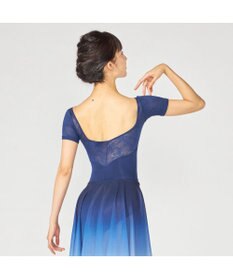 Chacott ハーフスリーブレオタード