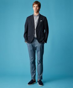 JOSEPH ABBOUD 【キングサイズ・洗える/速乾/防しわ/軽量/ストレッチ/JAPANファブリック】コンフォータブルレース ジャケット