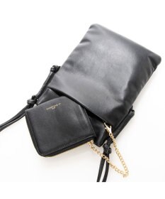 LA BAGAGERIE ミニ財布付き サイドノットショルダー
