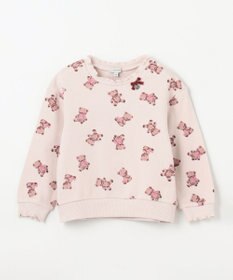 ANY KIDS アニマル 総柄 トレーナー