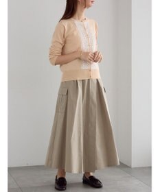 Te chichi フロントレースクルーネックカーディガン