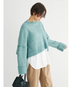 Green Parks ・Ｐｅｔｉｔ　Ｆｌｅｕｒ　ブークレワイドニット