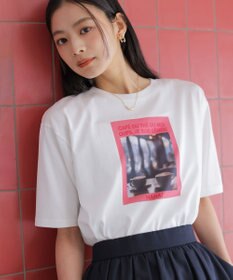 組曲 チャットフォト Ｔシャツ ホワイト系