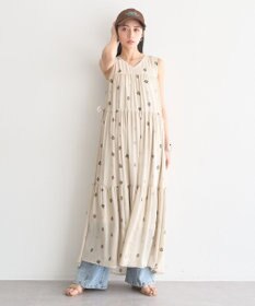 earth music&ecology アソートティアードワンピース