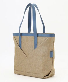 Y'SACCS リネンライク　イニシャルトート　Mサイズ