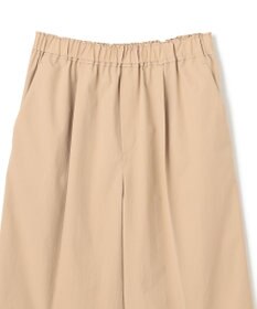 BEIGE， 【接触冷感/UVカット/洗える】YANN / ウエストゴムハーフタックパンツ
