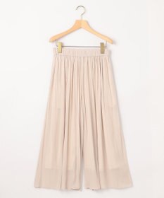 組曲 L 【WEB限定】シアープリーツライクシフォン パンツ