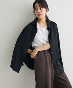 CRAFT STANDARD BOUTIQUE オーバーサイズサテンシャツ