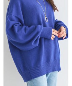 AMERICAN HOLIC バイパチ袖ボリュームニットプルオーバー　