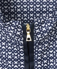 23区GOLF 【WOMEN】モノグラム柄 ハーフジップカットソー