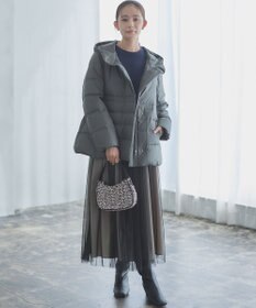 組曲 【8色展開・前後着用可】ウールカシミヤミックス パフスリーブ ニット