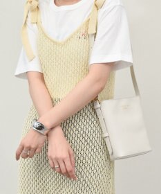 INTER-CHAUSSURES 【CHRISTIAN VILLA】レザークロスボディーバッグ