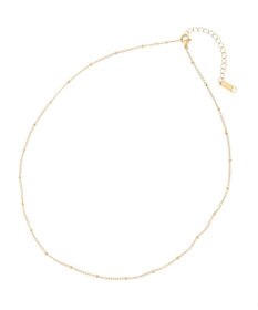 YECCA VECCA ドットチェーンステンレスネックレス