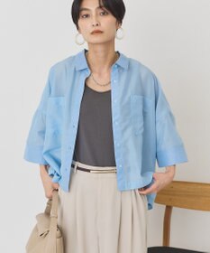 AMERICAN HOLIC 【先行予約】【WEB限定】Wポケットシアー半袖シャツ