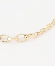 自由区 カラーパーツ×チェーンネックレス