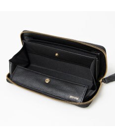 UNBILLION ペルケ perche / ドット型押し・ジャバラカード長財布