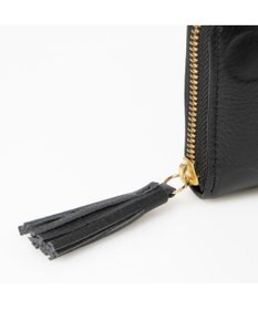 UNBILLION ペルケ perche / ドット型押し・ジャバラカード長財布