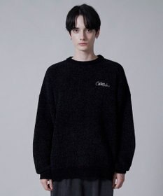 WEGO ベロアモールワンポイントプルオーバー