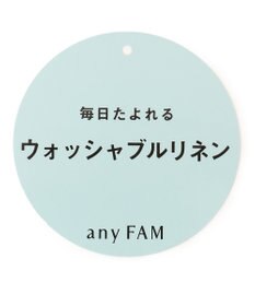 ANY ライトリネンクロスチュニックシャツ