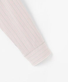 J.PRESS LADIES BEZ ドビーストライプ シャツカラー ブラウス