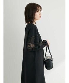 Green Parks 洗える袖レースワンピース