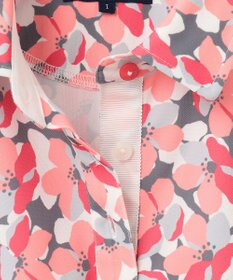 23区GOLF 【WOMEN】【吸水速乾・UVケア】ＳＡＫＵＲＡモチーフプリント 半袖シャツ