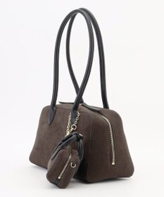 自由区 【SHIHOさん着用】スエードライクボストン バッグ