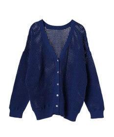 AMERICAN HOLIC ２ＷＡＹメッシュ編みニットカーディガン