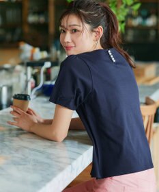 Tiaclasse 【UVケア・接触冷感】“あまラク” タックパフスリーブカットソートップス