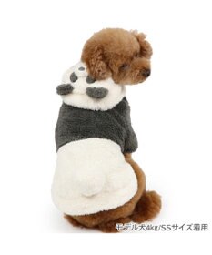 PET PARADISE ペットパラダイス もこもこなりきり パーカー 《パンダ》  小型犬