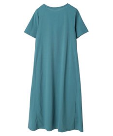 earth music&ecology プレーティング天竺Ａラインワンピース