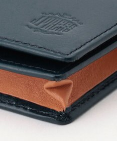 J.PRESS MEN 【MORPHO×J.PRESS】スムースヌメ 長財布(小銭入れ付き通しマチ束入)