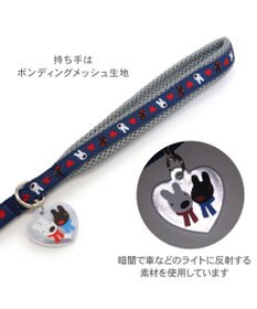 PET PARADISE リサとガスパール ハート柄リード ＳＳ～Ｓ