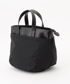 Y'SACCS はっ水ドットジャカード リサイクルレザーコンビ 2wayトートバッグ