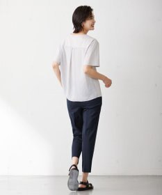 J.PRESS LADIES 【WEB限定カラーあり・吸水速乾・イージーケア】ブロッキングジャージー カットソー