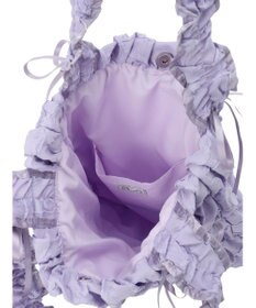 Green Parks ・ＱＵＯＮギャザーキルティングリボントートバッグ