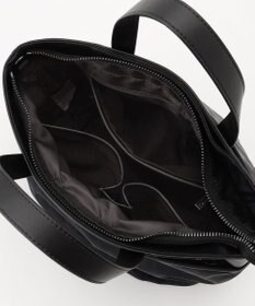 Y'SACCS はっ水ドットジャカード リサイクルレザーコンビ 2wayトートバッグ