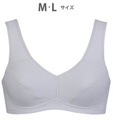 Wing Wing Sports 【ウォーキングブラ】ノンワイヤーブラ 動きやすくてさらりと快適 身生地部は吸汗速乾 カップ肌側はムレにくい NB4033 ウイング／ワコール