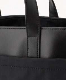 Y'SACCS はっ水ドットジャカード リサイクルレザーコンビ 2wayトートバッグ