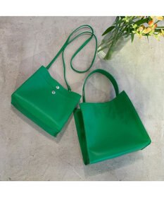 UNBILLION 【テレビ ドラマ着用アイテム】カシュカシュ cachecache / ヒネリハンドルインバッグセットトート