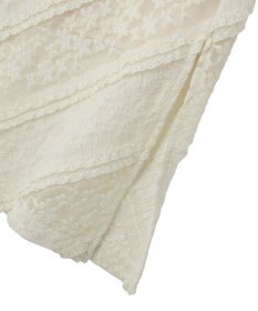 earth music&ecology 総レースナロースカート