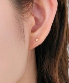 Phoebe 【K10】プチハートピアス/BOXつき