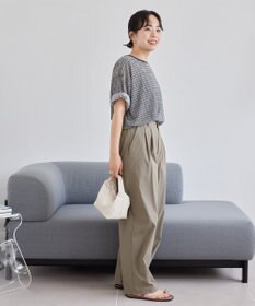 AMERICAN HOLIC シアーレトロボーダー半袖プルオーバー