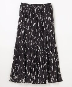 ANY アートドットプリントスカート