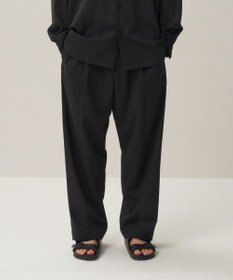 ATON TWIST WOOL TROPICAL | ツータックイージーパンツ - UNISEX