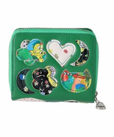 tsumori chisato CARRY tcパッチワーク ラウンドファスナー2つ折り財布