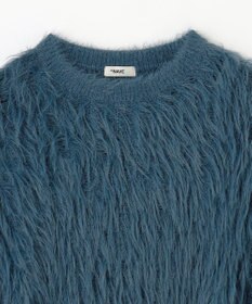 NAVE 【ReNAVE・洗える】メルティーシャギーニット プルオーバー