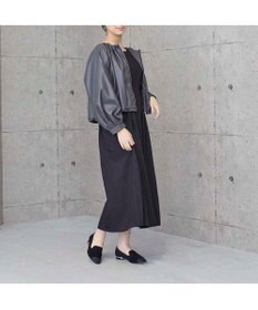 MODE ET JACOMO <MODE ET JACOMO>ビジューバックル付きオペラシューズ